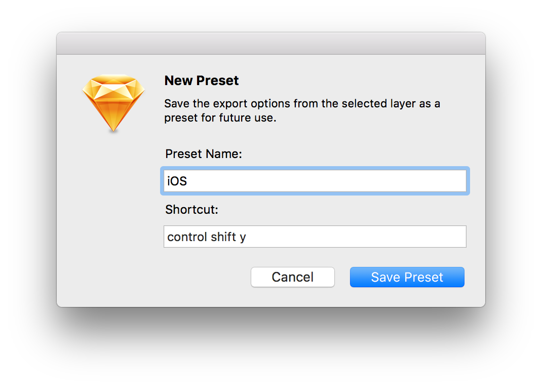 New Preset Options